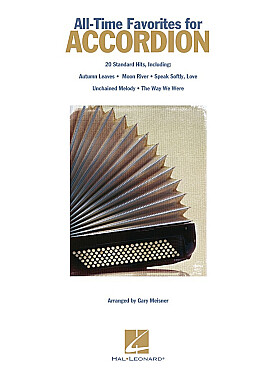 Illustration de ALL-TIME FAVORITES for accordion