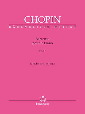 Illustration chopin berceuse op. 57