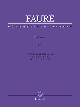 Illustration faure pavane op. 50