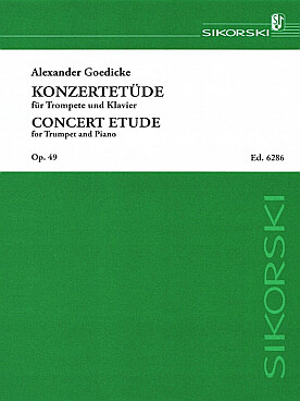 Illustration de Concert étude op. 49