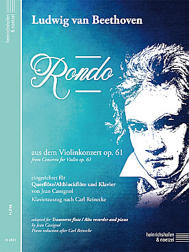 Illustration de Rondo extrait du concerto pour violon op. 61