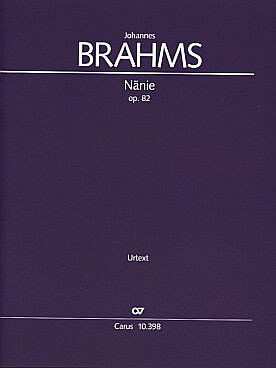 Illustration brahms nanie op. 82