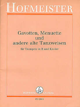 Illustration de GAVOTTEN, MENUETTE und andere alte tanzweisen