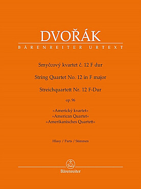 Illustration dvorak quatuor op. 96 americain