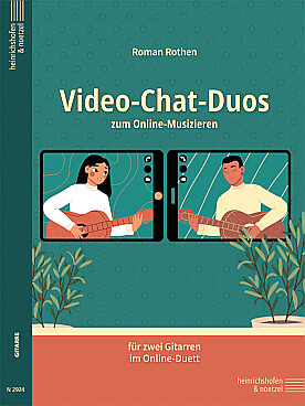 Illustration de Video-chat-duos
