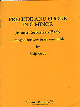 Illustration bach js prelude et fugue en do min