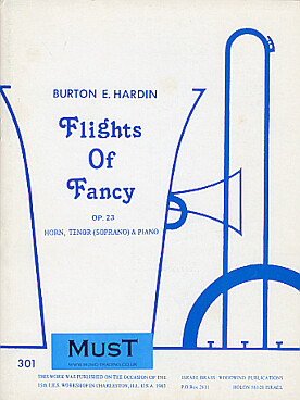 Illustration de Flights of fancy op. 23 pour voix, cor et piano