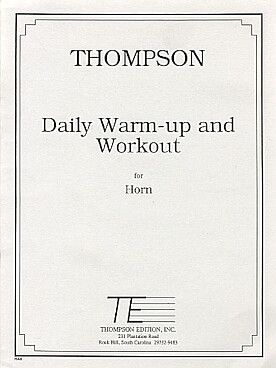 Illustration de Daily warm-up and workout