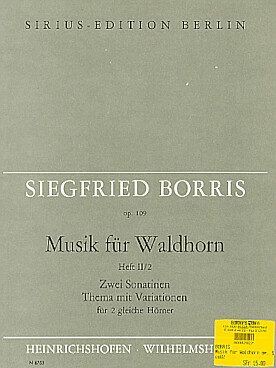 Illustration borris musik fur waldhorn vol. ii/2