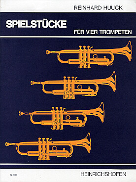 Illustration de 12 Petites pièces pour 4 trompettes