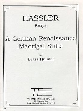 Illustration de A German renaissance madrigal suite