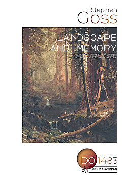 Illustration de Landscape and memory, concerto pour 2 guitares et orchestre à cordes - Conducteur