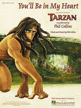 Illustration de Tarzan : You'll be in my heart (P/V/G)
