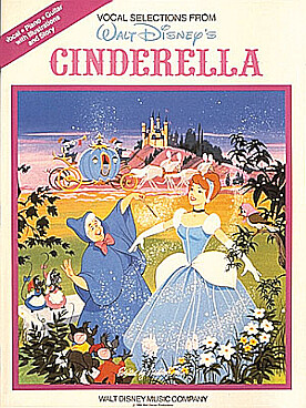 Illustration cinderella vocal selections (p/v/g)