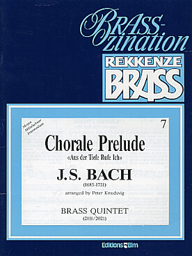 Illustration bach js chorale prelude