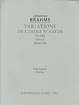 Illustration de Variations sur un thème de Haydn op. 56a