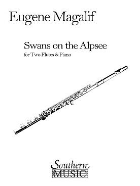 Illustration magalif swans on the alpsee