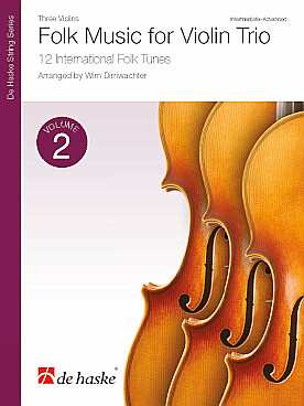 Illustration folk music for violin trio vol. 2