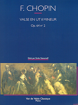 Illustration chopin valse op. 64/2 en do # min