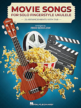 Illustration de MOVIE SONGS FOR SOLO FINGERSTYLE UKULELE