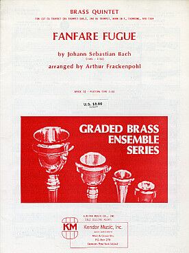 Illustration bach js fanfare fugue