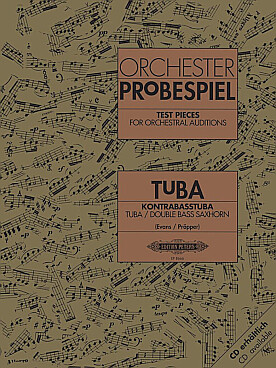 Illustration orchester probespiel tuba