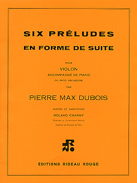 Illustration dubois six preludes en forme de suite