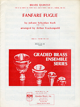 Illustration bach js fanfare fugue