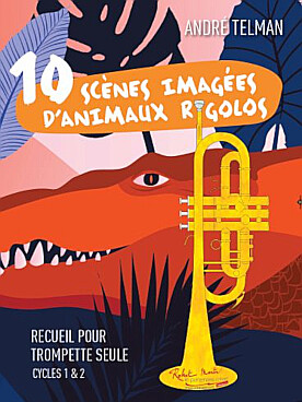 Illustration de 10 Scènes imagées d'animaux rigolos