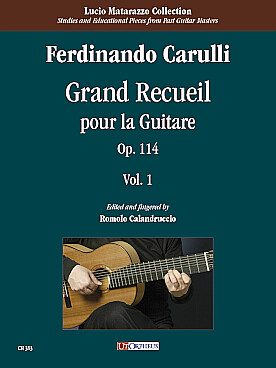 Illustration carulli grand recueil op. 114 vol. 1