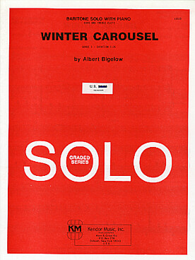 Illustration de Winter carousel pour baryton et piano