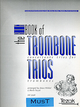 Illustration de BIG BOOK OF TROMBONE TRIOS : 17 pieces from the Renaissance and baroque