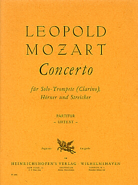 Illustration de Concerto pour solo trompette, cor et cordes