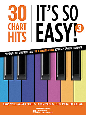 Illustration de 30 CHART HITS, It's so easy - Vol. 3