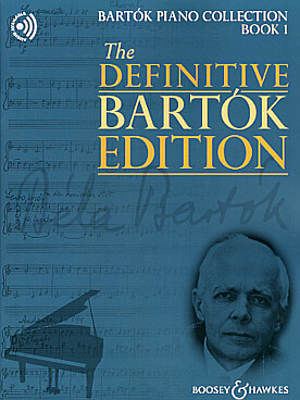 Illustration de The Definitive Bartók Edition, avec accès audio - Piano collection Vol. 1