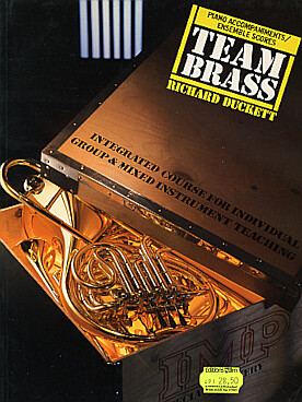 Illustration de Team brass ensemble scores    