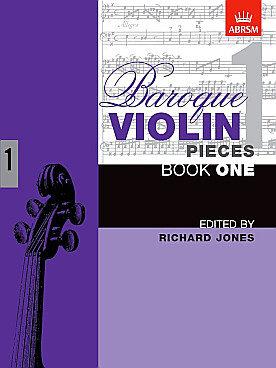 Illustration de BAROQUE VIOLIN PIECES - Vol. 1