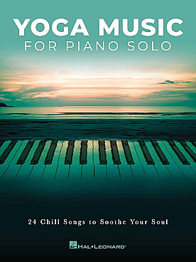 Illustration yoga music for piano solo