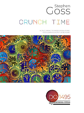 Illustration de Crunch time pour alto, clarinette basse et piano