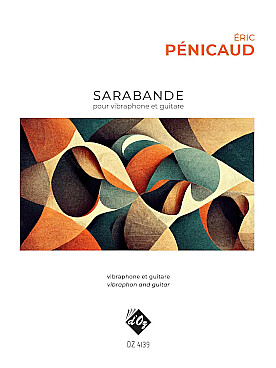 Illustration de Sarabande pour guitare et vibraphone