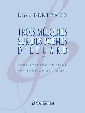 Illustration bertrand melodies sur poemes d'eluard