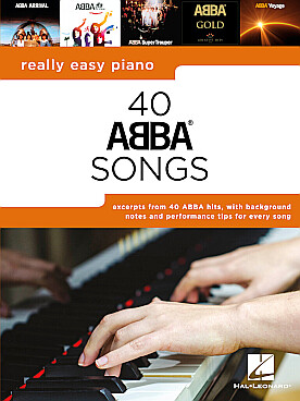 Illustration abba really easy piano abba songs