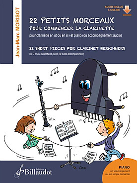 Illustration de 22 Petits morceaux pour commencer la clarinette