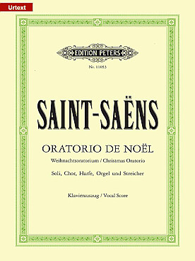 Illustration de Oratorio de Noël pour soli, chœur et orchestre, réd. piano