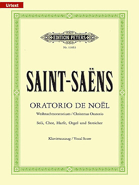 Illustration saint-saens oratorio de noel choeur/pno