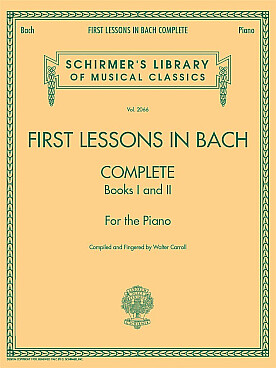 Illustration first lessons in bach complete