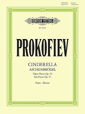 Illustration prokofiev cendrillon, 13 pieces op95-97 