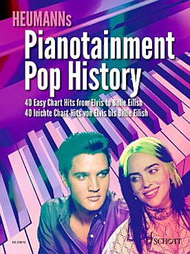 Illustration de PIANOTAINMENT POP HISTORY : 40 easy Chart Hits from Elvis to Billie Eilish