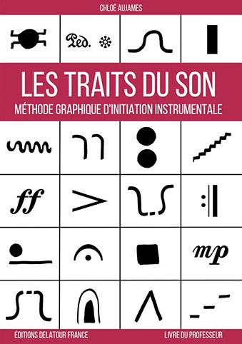 Illustration de Les traits du son - Méthode graphique d'initiation  instrumentale - Livre du professeur 