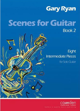 Illustration de Scenes for guitar Book 2 - Eight intermediate pieces for solo guitar  